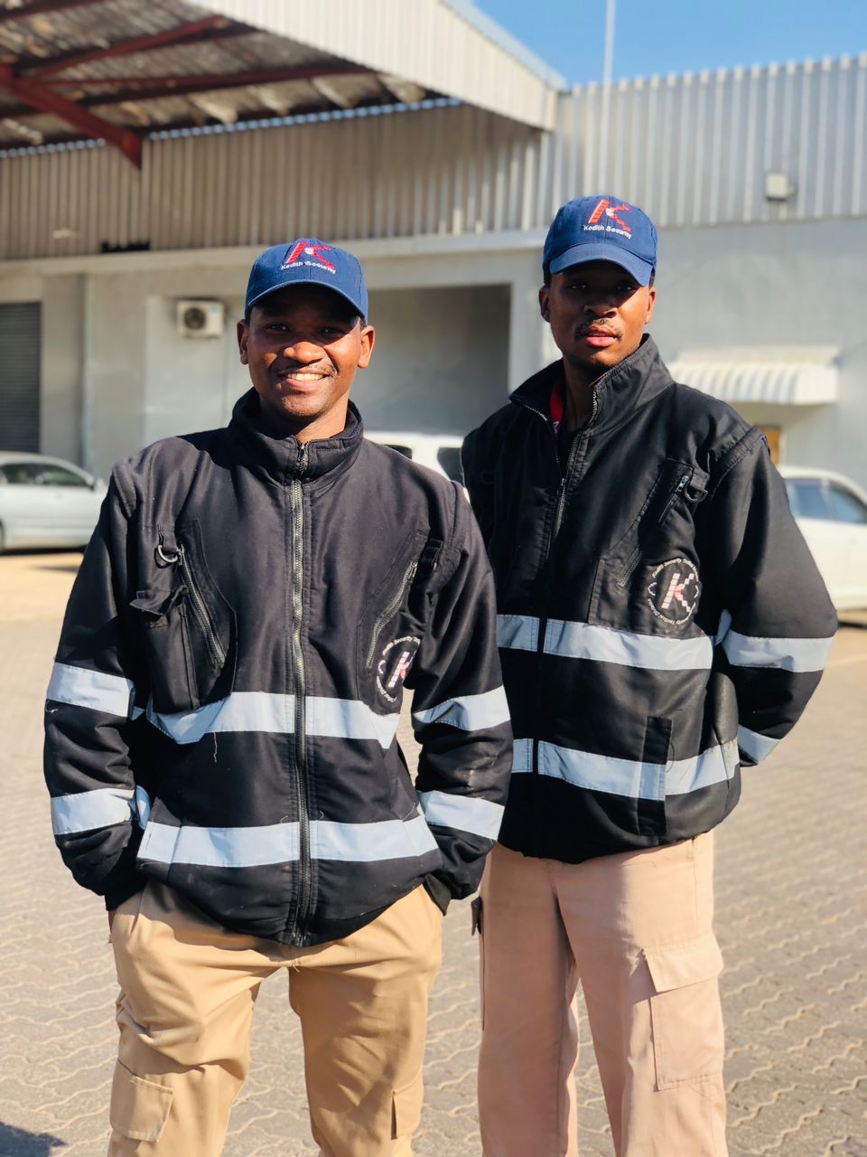 Kedith Security officers on post
